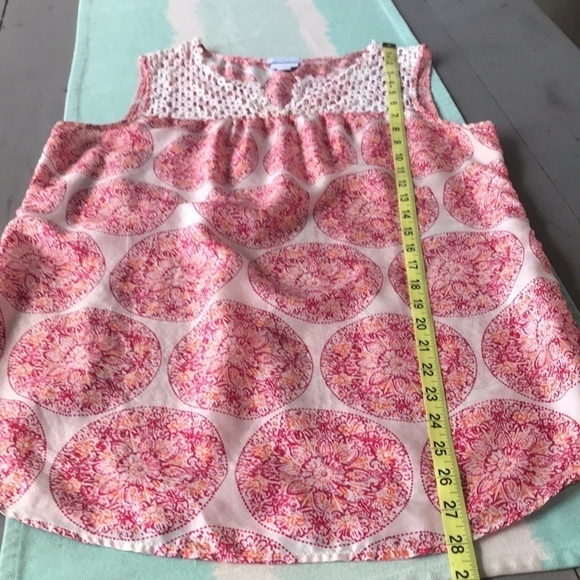 Calypso St. Barth for Target 100% Silk Crochet Sleeveless Top Size S - Picture 10 of 10